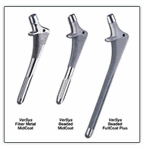 Artroplastie primara de sold – componente femurale necimentate VerSys® Fiber Metal Taper